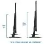 Mount-It! Universal TV Stand Base Replacement, Table top Pedestal Mount Fits 32 37 40 42 47 50 55 60 inch LCD LED Plasma TVs, 110 Lb Capacity Mount-It! Universal TV Stand Base Replacement, Table top Pedestal Mount Fits 32 37 40 42 47 50 55 60 inch LCD LED Plasma TVs, 110 Lb Capacity