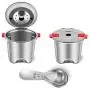 Reusable K Cups Fit for Keurig 2.0 and 1.0 Coffee Maker - Stainless Steel K Cup Reusable - Universal Refillable K Cup Filter BPA FREE (2 PACK) Reusable K Cups Fit for Keurig 2.0 and 1.0 Coffee Maker - Stainless Steel K Cup Reusable - Universal Refillable K Cup Filter BPA FREE (2 PACK)