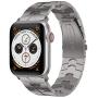 LDFAS Compatible for Apple Watch Band 40mm 38mm, Titanium Metal Watch Bands with Enhanced Durability Version Compatible for Apple Watch SE, Apple Watch Series 6/5/4/3 Smartwatch, Silver