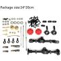 YU-NIYUT Metal RC Car Parts DIY Upgrade Assemble Accessories Kit, 1/16 RC Model Car Modified Parts for WPL B14 B14K B24 B24K C14 C14K C24 C24K, DIY RC Vehicle Modification Fun for Adults and Kids