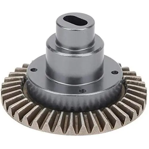 VGEBY RC Connect Box Gear, Durable Metal 1:10 Scale Remote Control Crawler Car Connect Box 38T Main Gear RC Spare Parts Accessory Fit for HSP 94180 1/10 RC Kids Toy Car (Titanium) VGEBY RC Connect Box Gear, Durable Metal 1:10 Scale Remote Control Crawler Car Connect Box 38T Main Gear RC Spare Parts Accessory Fit for HSP 94180 1/10 RC Kids Toy Car (Titanium)