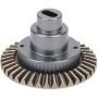 VGEBY RC Connect Box Gear, Durable Metal 1:10 Scale Remote Control Crawler Car Connect Box 38T Main Gear RC Spare Parts Accessory Fit for HSP 94180 1/10 RC Kids Toy Car (Titanium)
