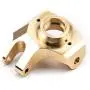 FPVKing Front Steering Knuckle Heavy Duty Metal Brass for 1/10 RC Crawler Axial SCX10 II 90046 Upgrade Parts FPVKing Front Steering Knuckle Heavy Duty Metal Brass for 1/10 RC Crawler Axial SCX10 II 90046 Upgrade Parts