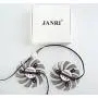 JANRI Replacement 75mm 4pin VGA Video Card Dual-X Fan for Sapphire HD7850 7790 7870 6930 6950 7950 970 FD7010H12S DC12V 0.35A