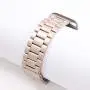 Miniseas Band Compatible with Apple Watch Band 38mm 42mm Stainless Steel Wristband Metal Buckle Clasp Strap Replacement Bracelet for iWatch Series 5/4/3/2/1 40mm 44mm (Retro, 38MM-40MM)