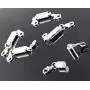 10 Pack of Silver Magnetic Lobster Clasp Jewelry Necklace Bracelet 10 Pack of Silver Magnetic Lobster Clasp Jewelry Necklace Bracelet