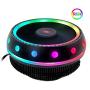 PICKME Aluminum CPU Cooler Radiator, RGB Heat Sink Silent PC CPU Cooling Cooler Heatsink Fan for Intel LGA/115X/775/1366