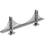 Fascinations Metal Earth San Francisco Golden Gate Bridge 3D Metal Model Kit