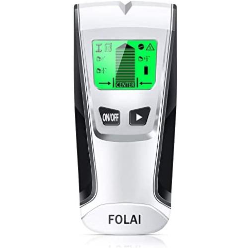 Stud Finder Sensor Wall Scanner -4 in 1 Electronic Stud Posi Tioner with Digital LCD Display, Central Positioning Stud Sensor and Sound Alarm are Display for Wood AC Wire Metal Studs Detection