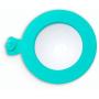 StopShroom STBLU232 Universal Stopper Plug Cover for Bathtub, Bathroom and Kitchen Drains, Aqua