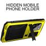 Case Compatible with Samsung S20 Plus(6.7''), (Military Grade Drop Protection) (Dustproof) Heavy Duty Rugged Military Cover with Kickstand Compatible with Samsung Galaxy S20 Plus(2020),Yellow