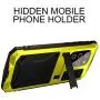 Case Compatible with Samsung S20 Plus(6.7''), (Military Grade Drop Protection) (Dustproof) Heavy Duty Rugged Military Cover with Kickstand Compatible with Samsung Galaxy S20 Plus(2020),Yellow
