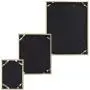 Golden State Art, Set of 7, Aluminum Photo Frame with Ivory Color Mat & Real Glass, Metal Wall Photo Frame Collection (Gold) Golden State Art, Set of 7, Aluminum Photo Frame with Ivory Color Mat & Real Glass, Metal Wall Photo Frame Collection (Gold)