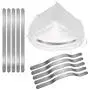 Nose Bridge for Mask Nose Strip for Masks Accessories DIY Masks Nose Clips Mask Wire DIY Making Accessories for Sewing Crafts 200 Pcs