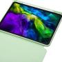 SIWENGDE Case for iPad Pro 11 Inch 2020 2nd Generation Support iPad 2nd Pencil Charging & Pair, Slim Lightweight Trifold Stand Smart Protective Case Cover for Kids, Auto Wake/Sleep (Green)