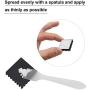 GENNEL 150g White Thermal Conductive Paste, Thermal Grease CPU Heatsink Compound for Processor/PS4/Laptop