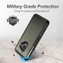 YOUMAKER Galaxy S9 Case,Metallic Gun with Built-in Screen Protector Heavy Duty Protection Shockproof Slim Fit Full Body Case Cover for Samsung Galaxy S9 5.8 inch - Gun Metal/Black