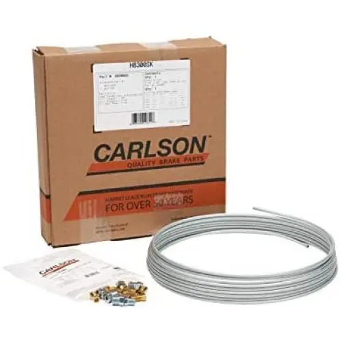 Carlson Quality Brake Lines H8300SK 25 Zinc Coated Steel Brake Line Kit 3/16'' w/fittings assortment Carlson Quality Brake Lines H8300SK 25 Zinc Coated Steel Brake Line Kit 3/16'' w/fittings assortment