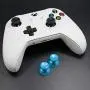 TOMSIN Metal Thumbsticks for Xbox One/ PS4 Controllers, Aluminum Analog Grip Replacement Parts for Xbox One S (2 Pcs) (Blue)