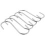 30 Pack ESFUN 3.5 inch Metal S Hooks Steel S Hooks Plants Hanging Hangers for Kitchen Pans Pots Bags Purse Jeans Jewelry Towels