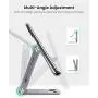 UGREEN Cell Phone Stand Adjustable Aluminum Mobile Phone Holder for Desk Compatible for iPhone 12 Pro Max 11 X SE XS XR 8 Plus 6 7 6S Samsung Galaxy Note20 S20 S10 S9 S8 S7 Smartphone Foldable