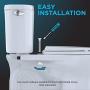 TOTO SS154#01 Traditional SoftClose Elongated Toilet Seat, Cotton White