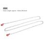 Zouminy Tow Hook Trailer Chain U Shaped Rescue Assemble Parts for RC Climbing Crawler Car