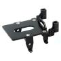 LCX Racing 1/24th RC Crawler Car Aluminum Receive Box Mount Receive Box Tray Front Shock Tower Shock Absorbers Bracket for Axial SCX24 AXI90081 AXI00001 AXI00002 AXI00004, Upgrades Parts Accessories