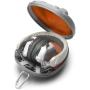 V-MODA XS On-Ear Folding Design Noise-Isolating Metal Headphone (White Silver)