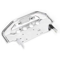 RC Front Lower Bumper, Metal Upgrade Bumper Replacement Accessories Parts Compatible with TRAXXAS TRX-4 G500 TRX-6 G63