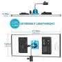 Neewer Dimmable LED Video Light with Metal Frame 1320 LED Beads 3200-5600K CRI 2829Lux/m, CRI 96+ DC Adapter/Battery Power Options for Studio Portrait Product Video Shooting (Battery Not Included) Neewer Dimmable LED Video Light with Metal Frame 1320 LED Beads 3200-5600K CRI 2829Lux/m, CRI 96+ DC Adapter/Battery Power Options for Studio Portrait Product Video Shooting (Battery Not Included)