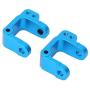 RC Aluminum Alloy Hub Knuckle Arm Spare Parts Fit for 1-10 ECX 2 Wheel Drive RC Car Accessory (Blue ECX334001B)