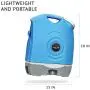 Ivation Multipurpose Portable Spray Washer w/Water Tank – Built in Rechargeable 2200 mAh Lithium Battery and 12v Car Plug - Metal Trigger Guns, Shower & Brush Heads and Flexible Hose