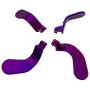 Easegmer Elite Series 2 Paddles Kit, Metal 4 Pcs Hair Trigger Locks Paddles for Xbox One Eliet Replacement Parts Set Suit for Elite Controller, Elite Series 2 Controller (Purple)