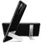 ESR Metal Kickstand Case Compatible with Samsung Galaxy S20 Plus (6.7-Inch) [Vertical and Horizontal Stand] [Reinforced Drop Protection] [Flexible TPU Case] – Translucent Black