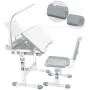 Mecor Kids Desks, Height Adjustable Children Desk and Chair Set, Childs School Student Sturdy Table w/Lamp Pull Out Drawer Storage,Pencil Case,Bookstand Grey Mecor Kids Desks, Height Adjustable Children Desk and Chair Set, Childs School Student Sturdy Table w/Lamp Pull Out Drawer Storage,Pencil Case,Bookstand Grey