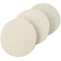 Kicpot Wool Felt Disc Polishing Pads and Backing Pad with M14 Drill Adapter Kit to Grind and Polish Glass Plastic Metal Marble