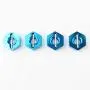 YIZAN 1Set/4Pcs Metal Hexagon Set for 12428 12423 1/12 Speed Rc Car Feiyue Fy-01/02/03/04/05 Upgrade Parts YIZAN 1Set/4Pcs Metal Hexagon Set for 12428 12423 1/12 Speed Rc Car Feiyue Fy-01/02/03/04/05 Upgrade Parts