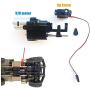 MaxMetal WPL Upgraded 2 Speed Gearbox with Shift Servo Spare Part fo WPL B14 B16 B24 B36 C14 C24 Remote Control Truck