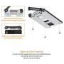 ICY DOCK ToughArmor MB998IP-B Rugged Full Metal 8 Bay 2.5'' SAS/SATA SSD&HDD (7mm) Backplane Cage for External 5.25'' Bay