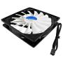 AAB Cooling Silent Force Fan 14 - Silent and Efficient 140mm Fan with 4 Anti-Vibration Pads, 140mm Case Fan, Computer Fan, 12V, Air Cooler, Quiet Fan