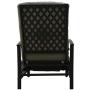 Kozyard Adjustable Patio Reclining Lounge Chair with Strong Extendable Metal Frame and Removable Cushions for Outdoor Reading, Sunbathing or Relaxation (Beige)