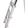 Little Giant Ladders, Flip-N-Lite, 6-Foot, Stepladder, Aluminum, Type 1A, 300 lbs Rated (15270-001)