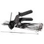 TR TOOLROCK Stainless Steel Cable Tie Gun and 200pcs Stainless Steel Self-Locking Zip Ties Kit, 4.6x270mm Tensioning Cutter Metal Zip Tie Tool Kit, Cable Tie Tool for Stainless Steel Cable Ties TR TOOLROCK Stainless Steel Cable Tie Gun and 200pcs Stainless Steel Self-Locking Zip Ties Kit, 4.6x270mm Tensioning Cutter Metal Zip Tie Tool Kit, Cable Tie Tool for Stainless Steel Cable Ties
