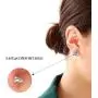 3 Pairs Earring Backs 925 Sterling Silver Hypoallergenic Backings for Stud Posts Back Replacement (White Gold) 3 Pairs Earring Backs 925 Sterling Silver Hypoallergenic Backings for Stud Posts Back Replacement (White Gold)