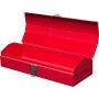 BIG RED TB102 Torin 16'' Hip Roof Style Portable Steel Tool Box with Metal Latch Closure, Red