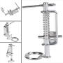 3pcs Large Metal Darning/Free Motion Sewing Machine Presser Foot for All Low Shank Brother Singer Babylock Janome and More Sewing Machines - Include Close Toe, Open Toe and Quilting Foot