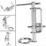 3pcs Large Metal Darning/Free Motion Sewing Machine Presser Foot for All Low Shank Brother Singer Babylock Janome and More Sewing Machines - Include Close Toe, Open Toe and Quilting Foot