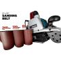 Makita 15 Piece - 3'' Multi-Grit Sanding Belt Set For 3''x21'' Belt Sanders – Complete Sanding Set For Wood & Metal - 60-240 Grits