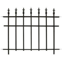 Panacea Products 87103 30''X37'' Metal Fence, 30x37 inches, Black